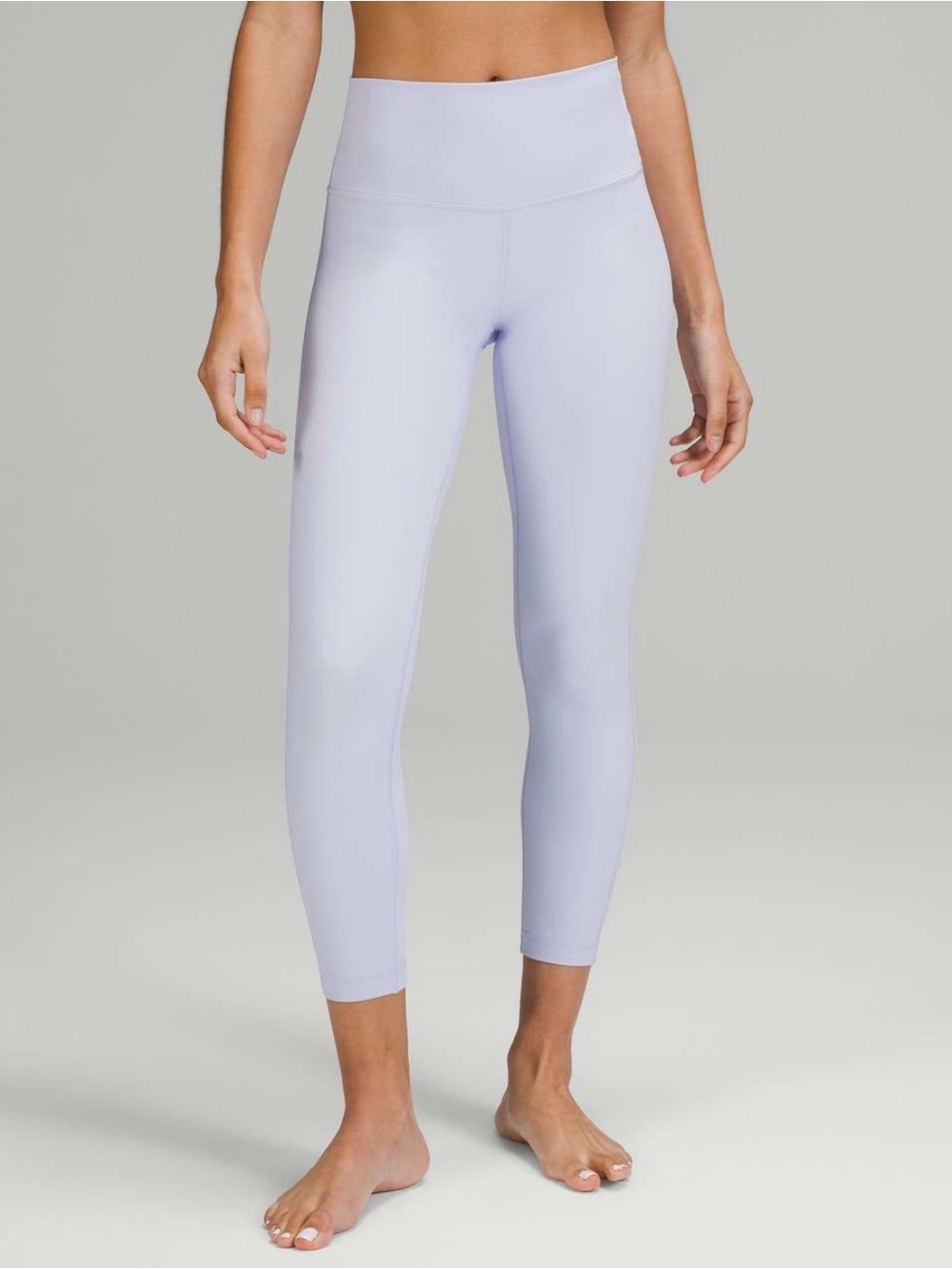 Lululemon Wunder Under High Rise Tight 25” Pastel Blue PSLB Luxtreme Leggings 4
